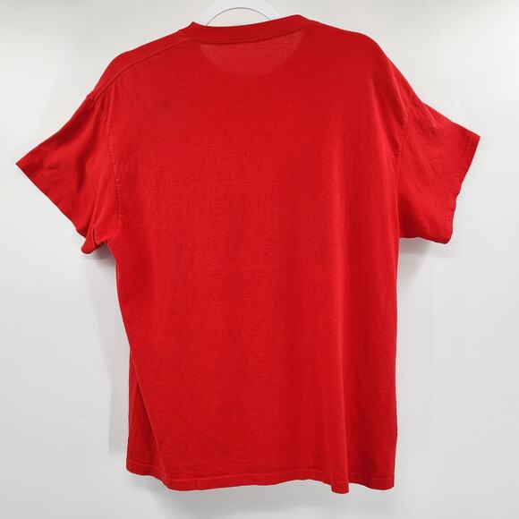 The Big Bang Theory Sheldon Cooper "Bazinga!" Red Multicolored T-Shirt Men's L - Picture 3 of 6
